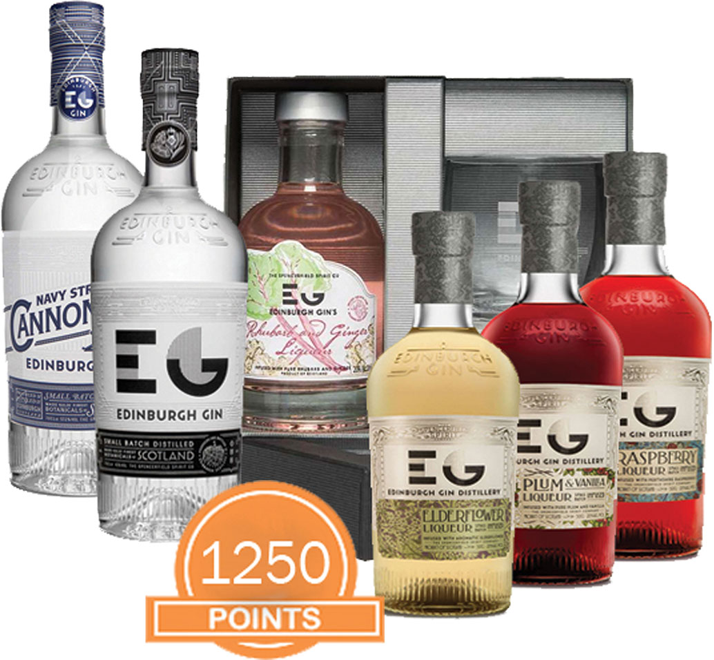 Selection of Fine Gins